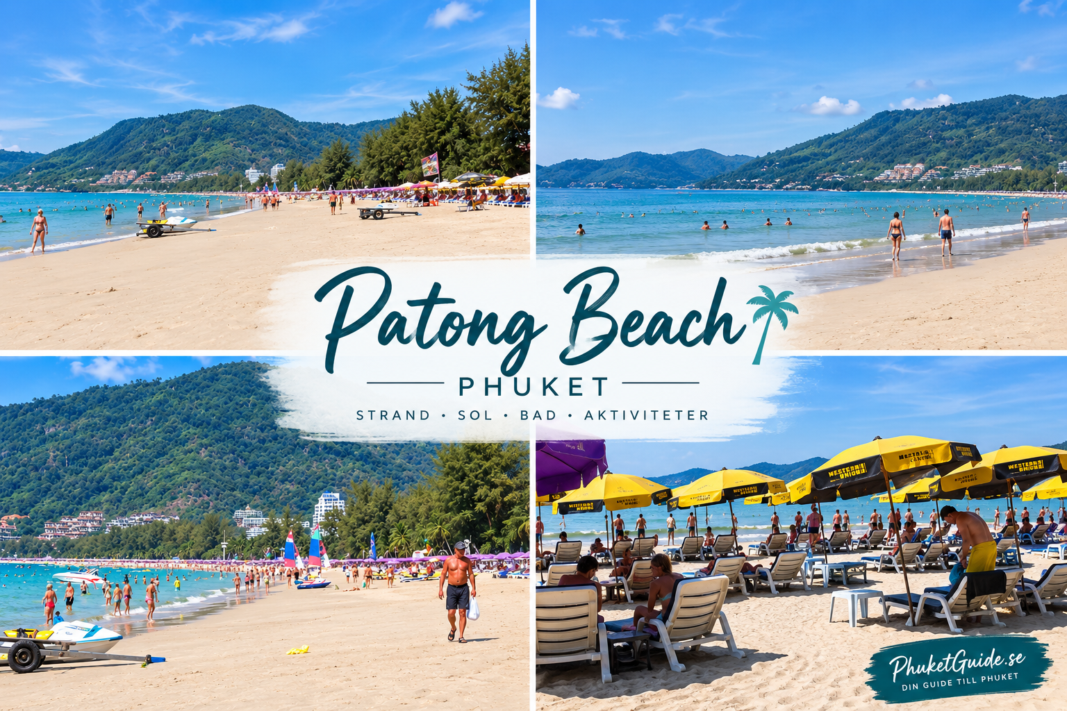 Patong Beach på Phuket