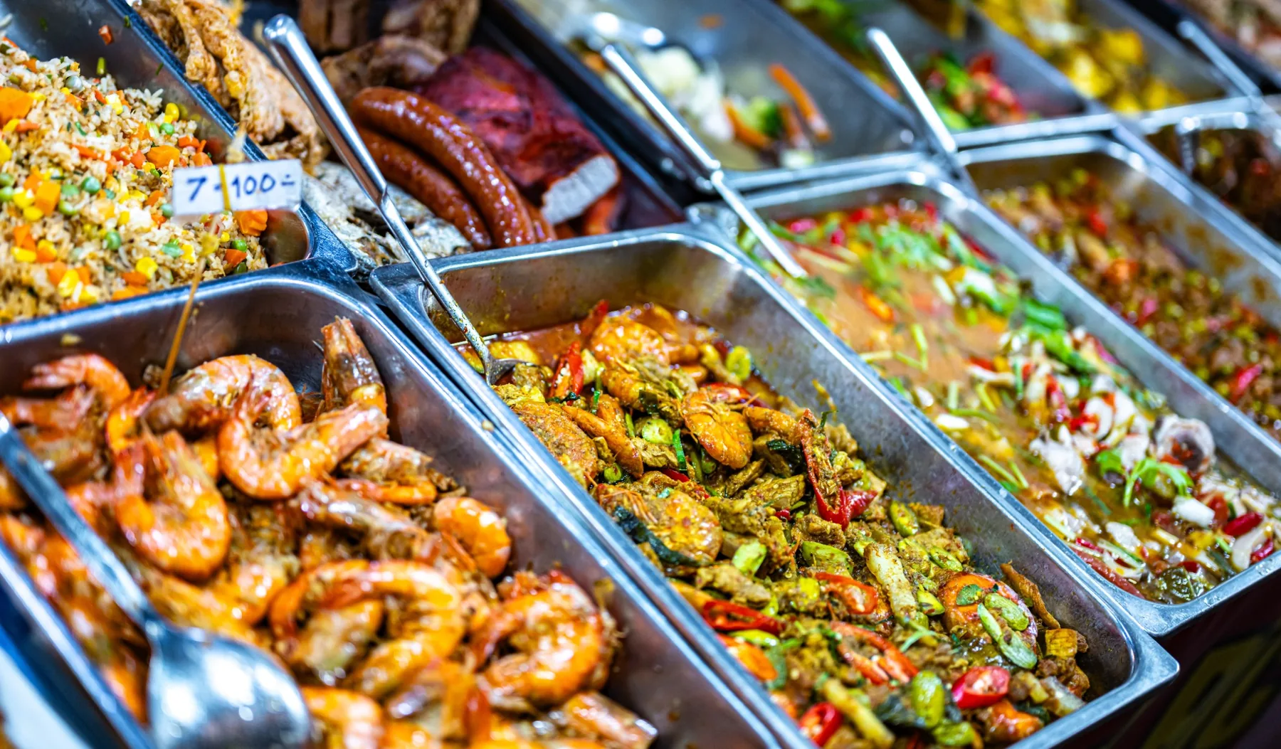 Thailändsk street food på Phuket